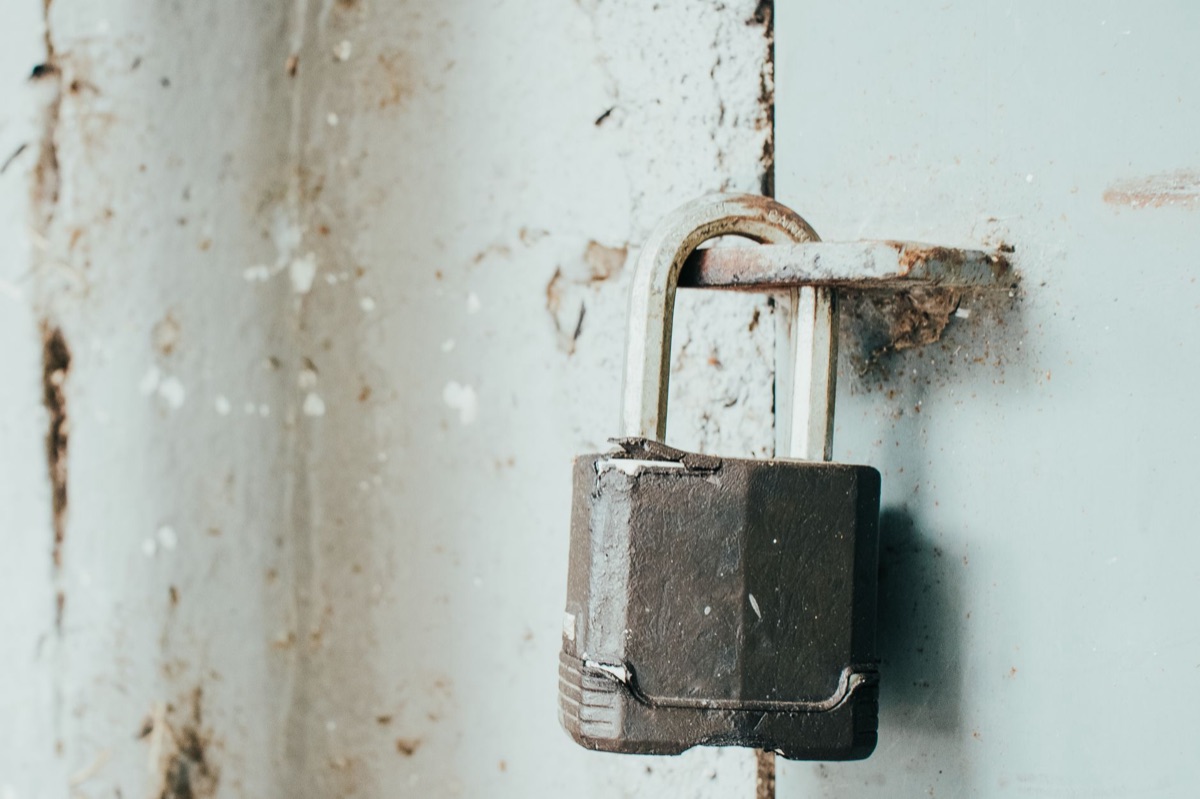 Digitales Vorhängeschloss für Cybersicherheit
