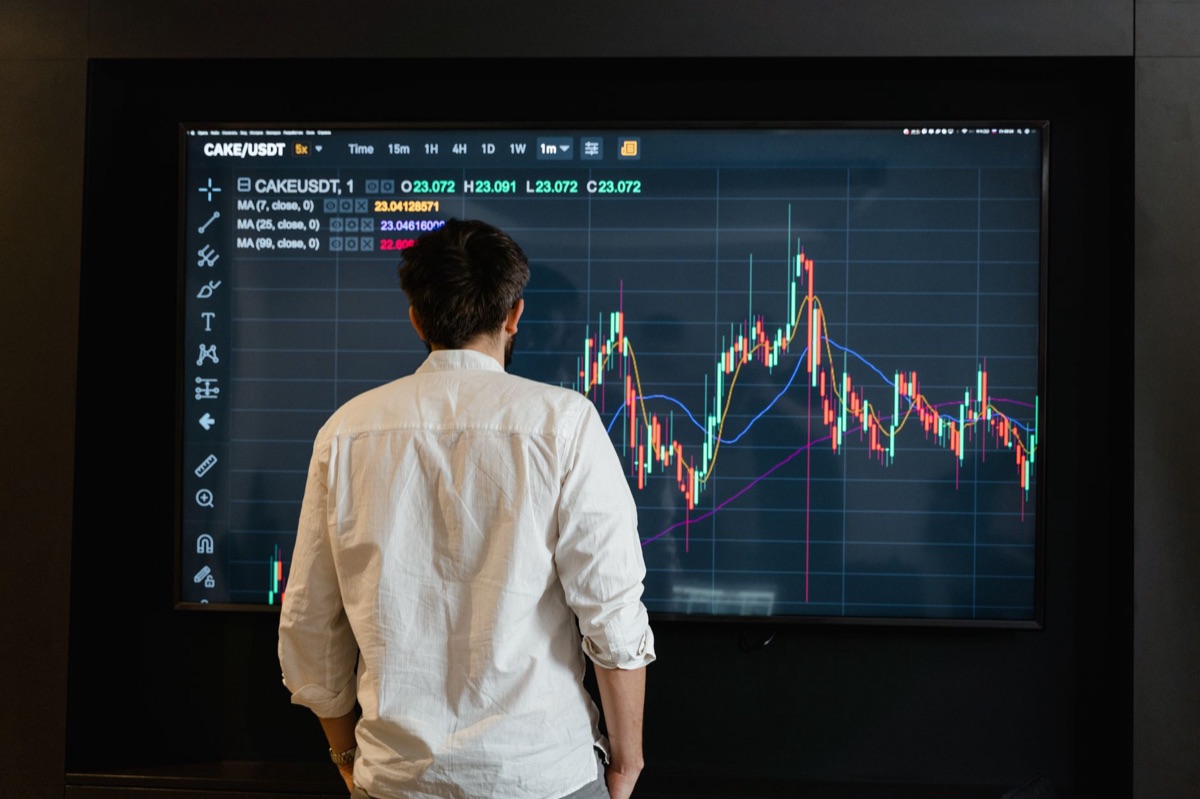 Kryptowährungsbörse mit Händlern
