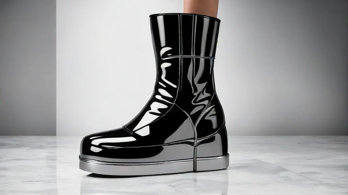 High heel stage boots for performers, featuring cushioned soles and elegant designs.